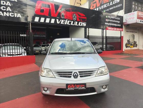 RENAULT LOGAN 1.6 EXPRESSION 8V HI-FLEX 4P MANUAL RENAULT LOGAN 1.6 EXPRESSION 8V HI-FLEX 4P MANUAL